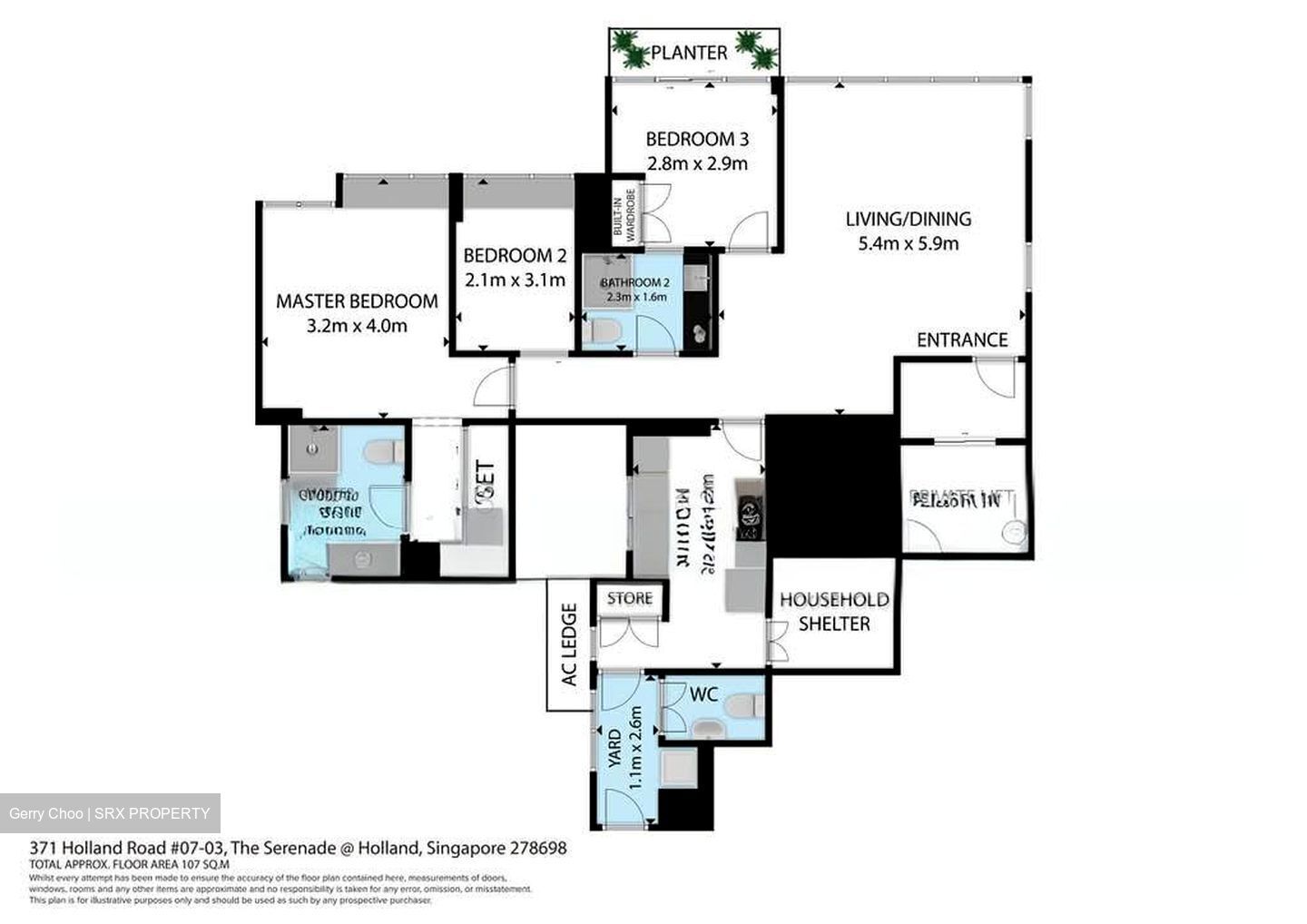 The Serenade @ Holland (D10), Condominium #602236901